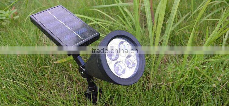 2w 2200mA garden solar light & power solar garden lamp