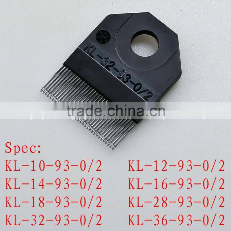 warp knitting spare parts plastic guide needle KL-28-93-0