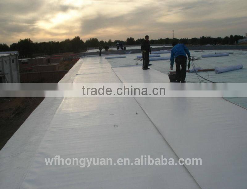 TPO roofing membrane for roof