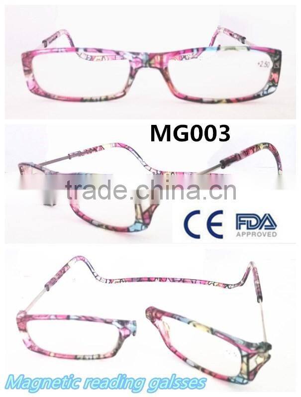 2016 China Newest Magnetic Split Reading Glasses