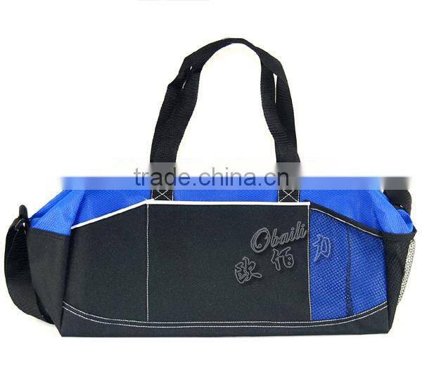 Dual Material Duffel Bag -600D-Non-Woven/Travel Bag