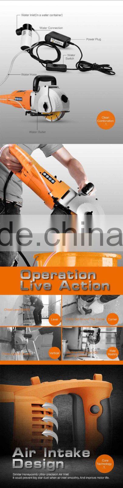 5200W Industrial Concrete Wall Slotter
