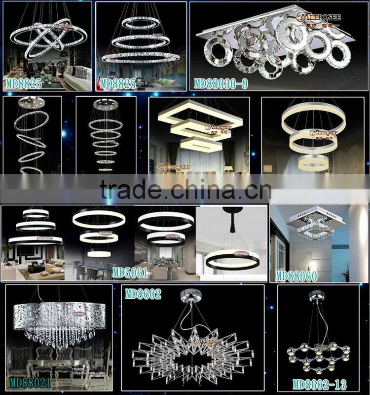 Top Quality Large Chandelier Crystal Restaurant Chandelier Luxury Lighting on Sale MD3259