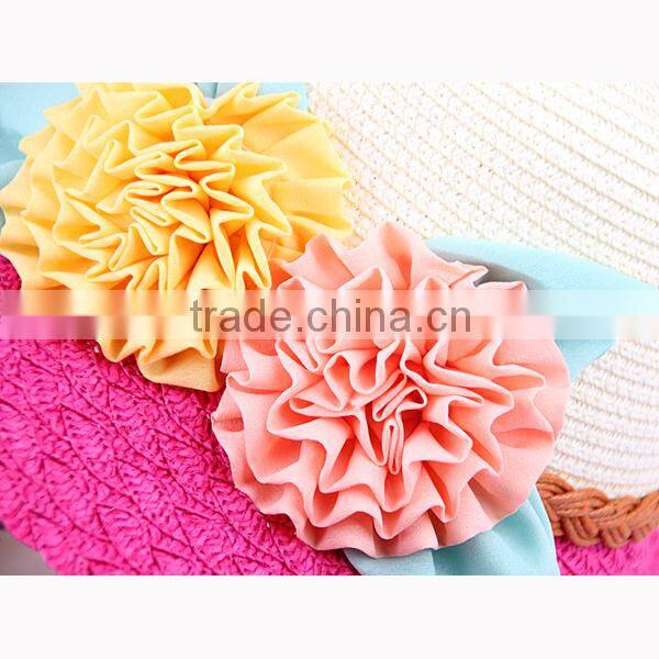 Fashion women ladies hats cool summer mini straw hats to decorate