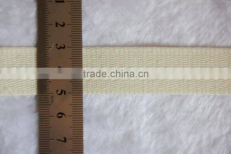 Middle stitching cotton ribbon