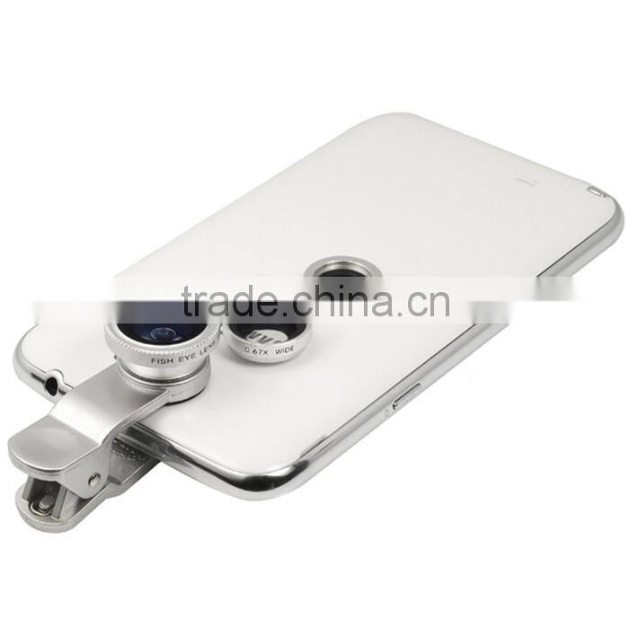 3 in 1 Universal Camera Lens,Fisheye Lens For Samsung S4