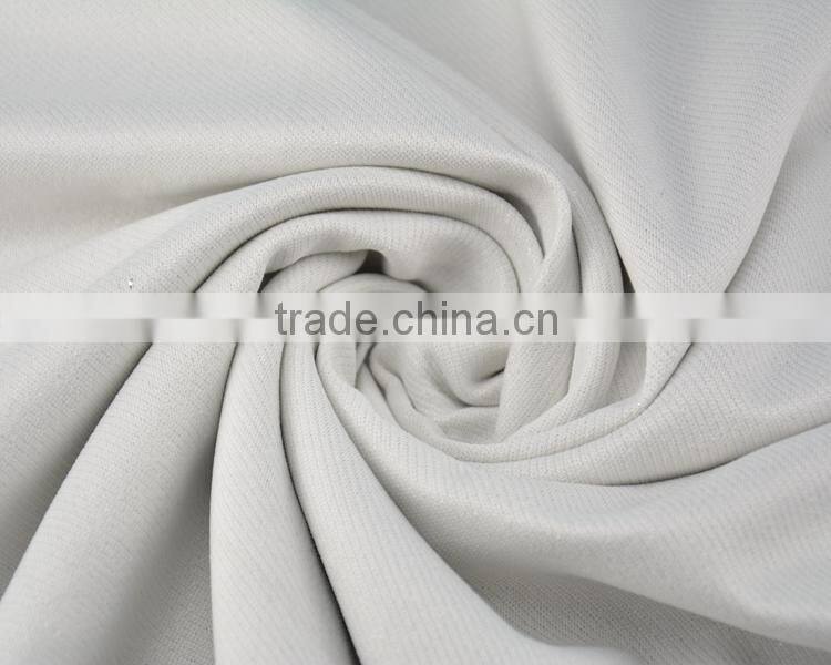 Jiufan Textile Twill Knit Polyester Spandex Lurex Metallic Fabrics for Garment