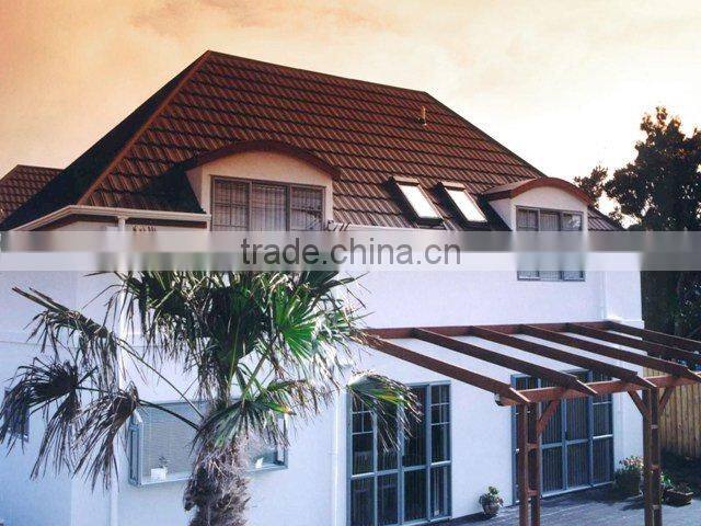 Wanael stone roof tile/interlocking roof shingles/improved substitute of spanish clay roof tile