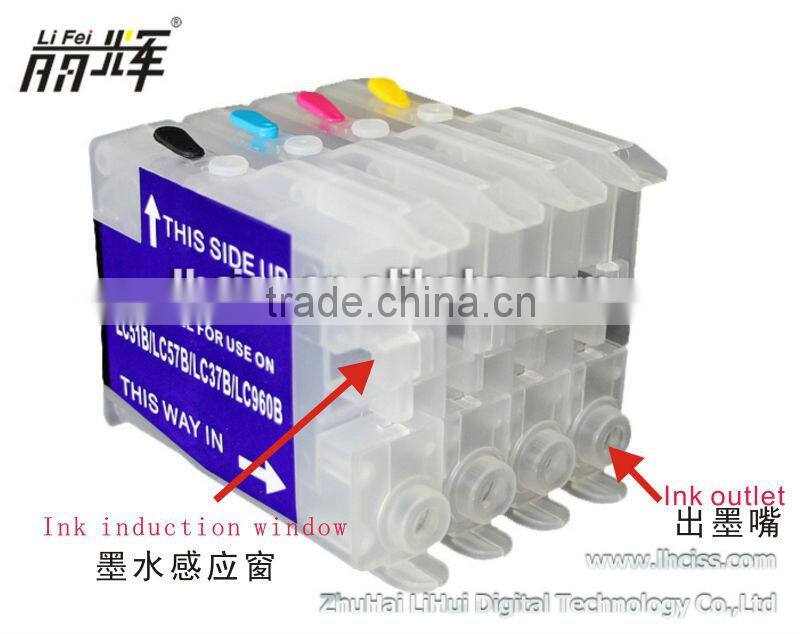 refill ink cartridge/set for Brother LC-960 use for Brother MFC-230C/235C/240C/260C/W265C/440CN/465CN/660CN/665CW/ 685C/750CW