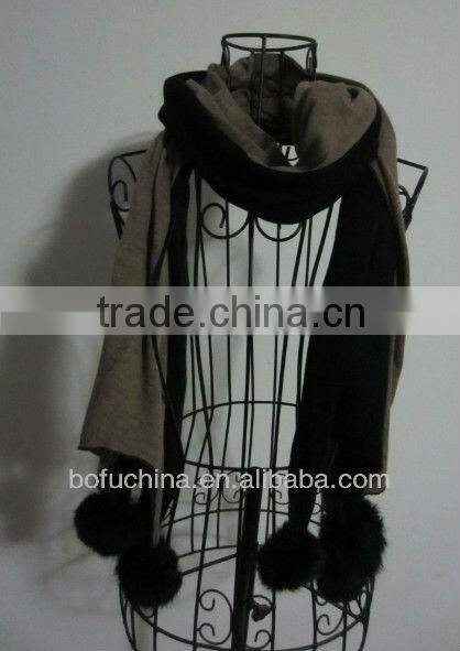 New Design Vicos,Rayon,Polyester Fringes Scarf