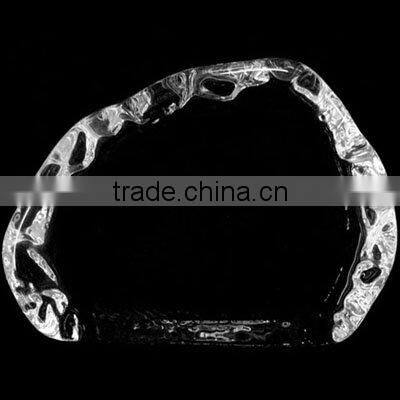 Heart shaped Blank Crystal In Crystal Arts&Crafts Crystal Blank Block