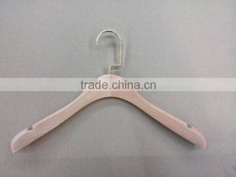 DLS017 Multi clothes hanger wooden coat hangers with bar