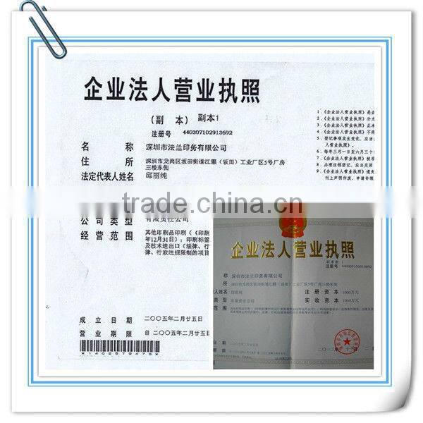 High Speed Label Printed By Flexo Printing Machine