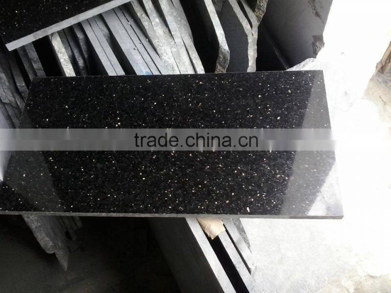 Black Galaxy Granite Tiles