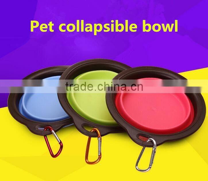 2016 New hot sale travel dog bowl