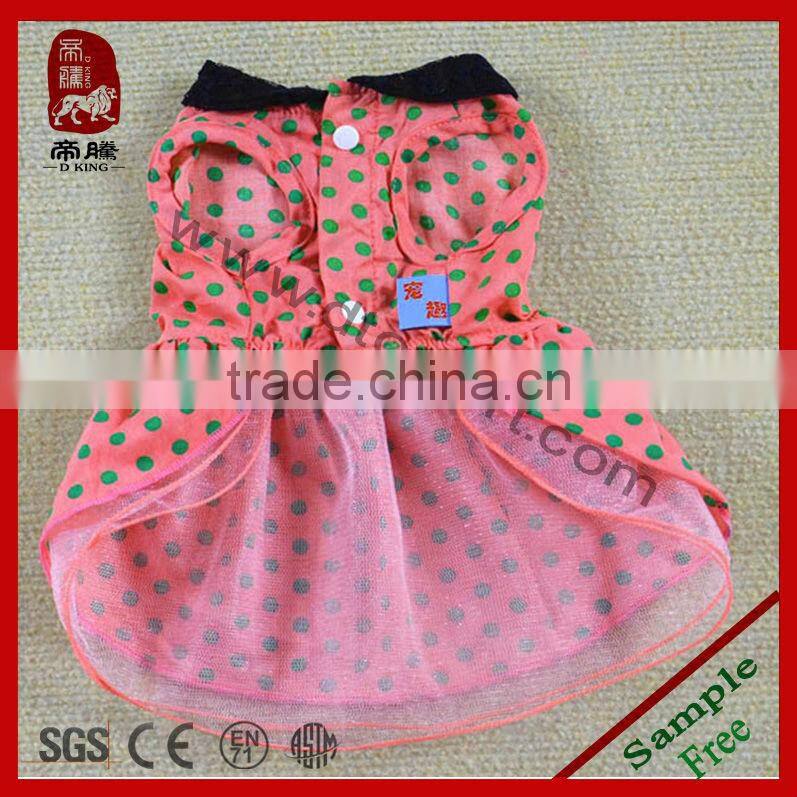 Lovely dog Dress,Summer Dog pet Dress