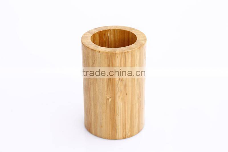 high quality acacia wood utensil set with wooden holder