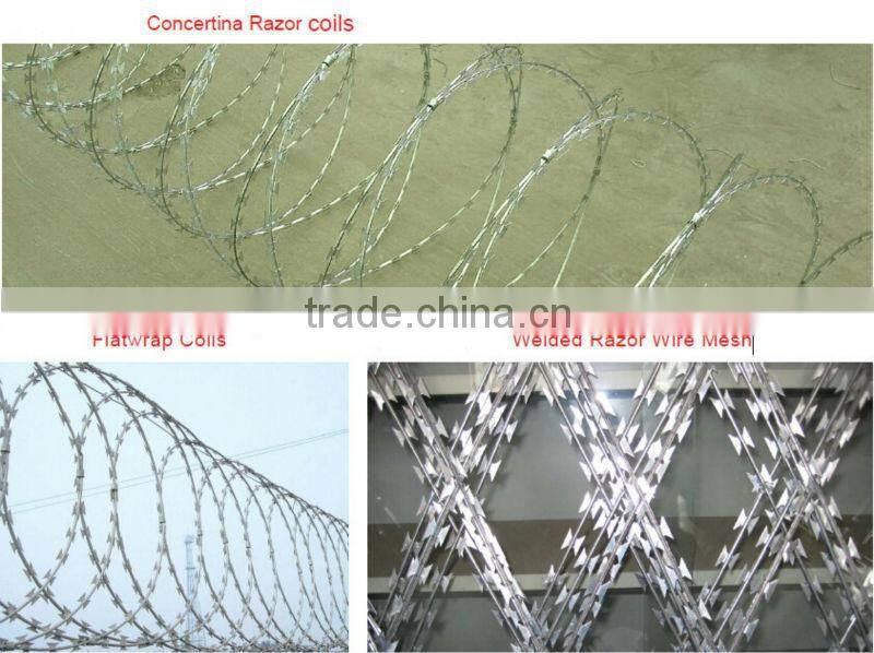 Anping factory sales Low price concertina razor barbed wire