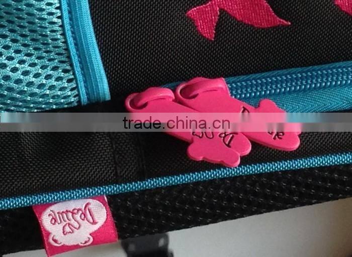 Top quality kids beautiful bird school backpack bags for girls