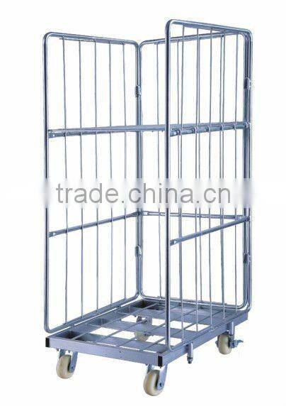 heavy duty industrial roll cage container