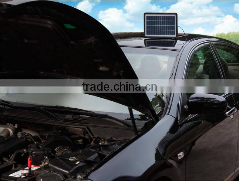 Sunray Hot sale 6W Solar Car Battery Charger for car