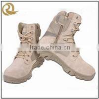 Good quality outdoor genuine leather military comabt tactical boots