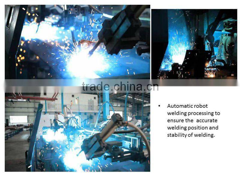 24T leaf spring bogie suspension system with ten-bolt inside type drum axle