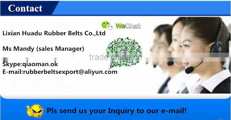 DIN-X standard high tensile 25mpa NN200 rubber conveyor belt