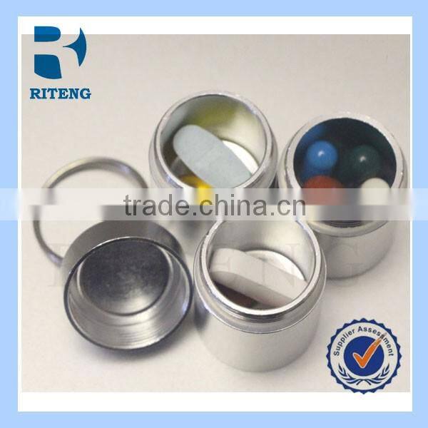 Promotion hot sale Waterproof Container Keychain