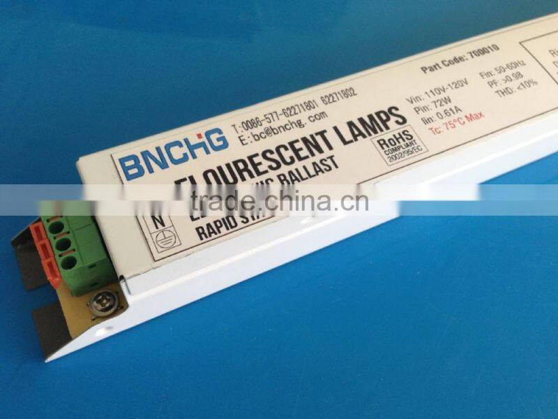 new t8 36w fluorescent lamp electronic ballasts 110V