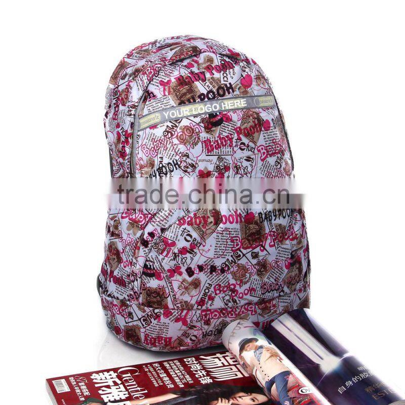 Graffiti Style Backpack,School Bag,Bookbag For Young People