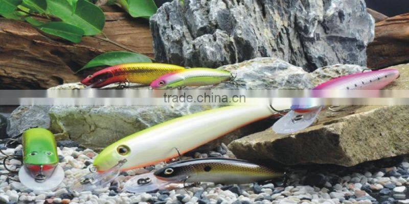 High quality hard Body Plastic Fishing Lures of monster