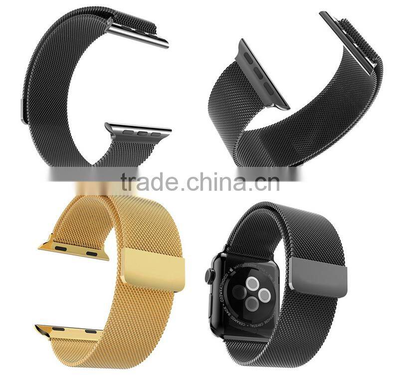 Four Colors Magnetic Closure Milanese Watch Strap Band Milanese Loop for Apple Watch
