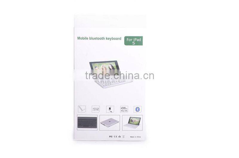 Wireless Bluetooth Slim Aluminum Keyboard Holder Case Stand Cover For Apple iPad Air 1 2