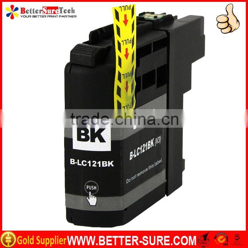 Compatible brother LC121 Y compatible ink cartridge for brother lc121