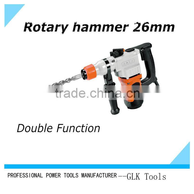 power tools rotary hammer in electric hammers/drill hammer with aluminum housing