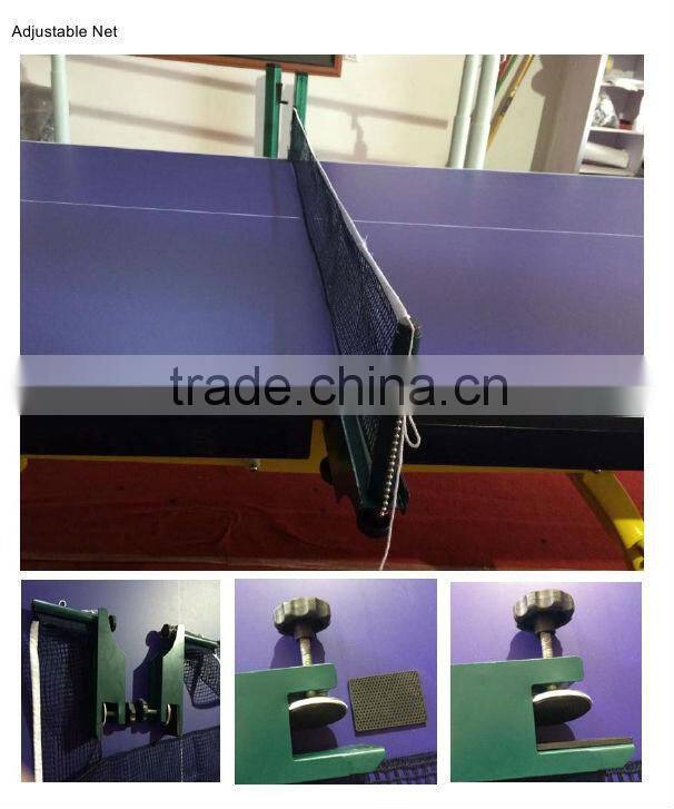 Best modern waterproof MDF to folding ping pong table