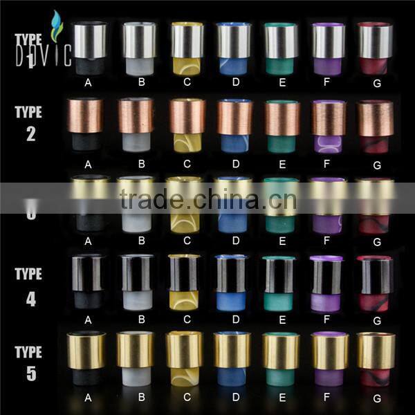 colorful acrylic friction drip tips without o-rings wide bore friction acrylic drip tip