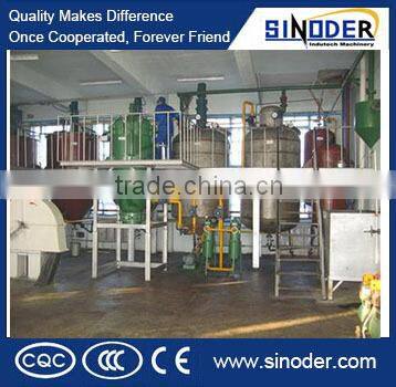 Supply sunflower,rapeseed,cotton,soybean edible oil refinery/ oil refinery for hot sale