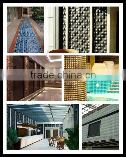 glazed handmade terracotta tile