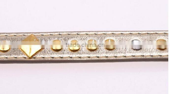 fashion lexus ladies nad women golden viret diamante needle buckle slim waist beltf or casual garment