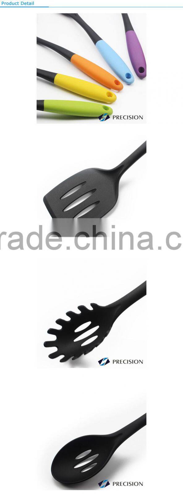 Best quality Nylon spoon with colorful TPR Handle