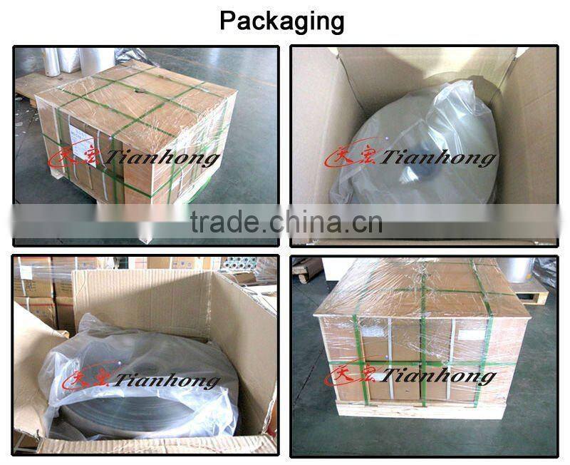 Metallized PET used as flexible duct manufacturing material