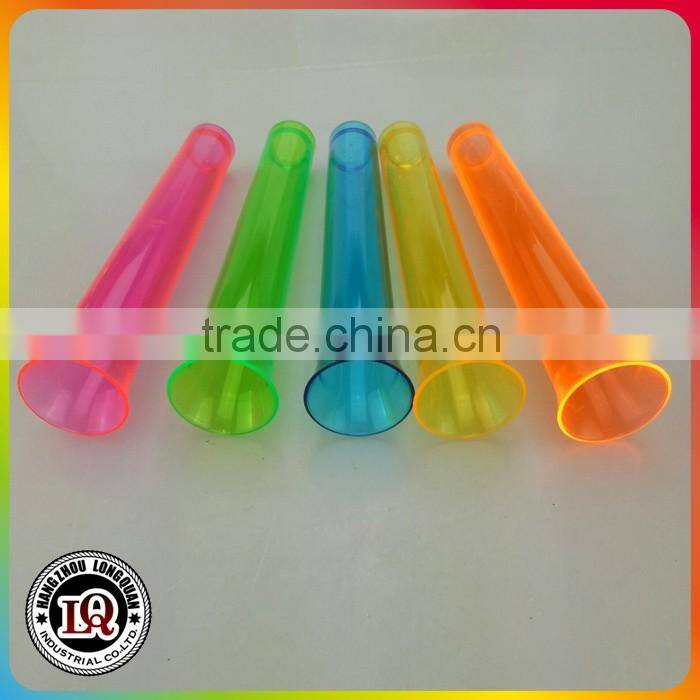 Assorted Neon Plastic Long Shot Glass