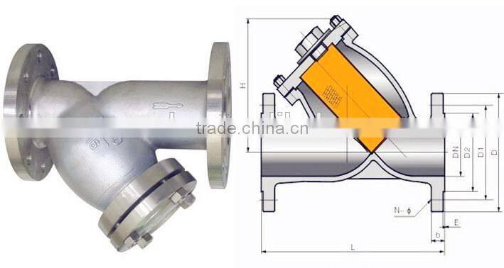 Stainless Steel Y Type Strainer