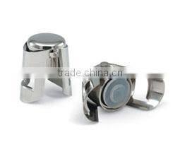 High quality and competive price silvery stoppers for champagne bottle