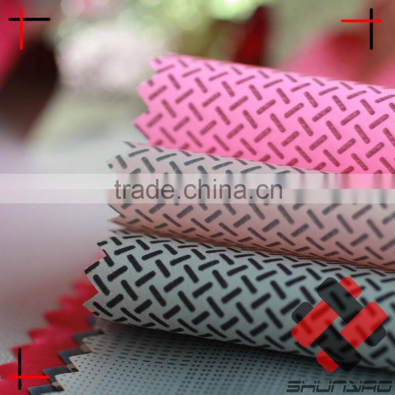 Ultra Light Waterproof Nylon taffeta with prints on PU Coating fabric coated for children wear