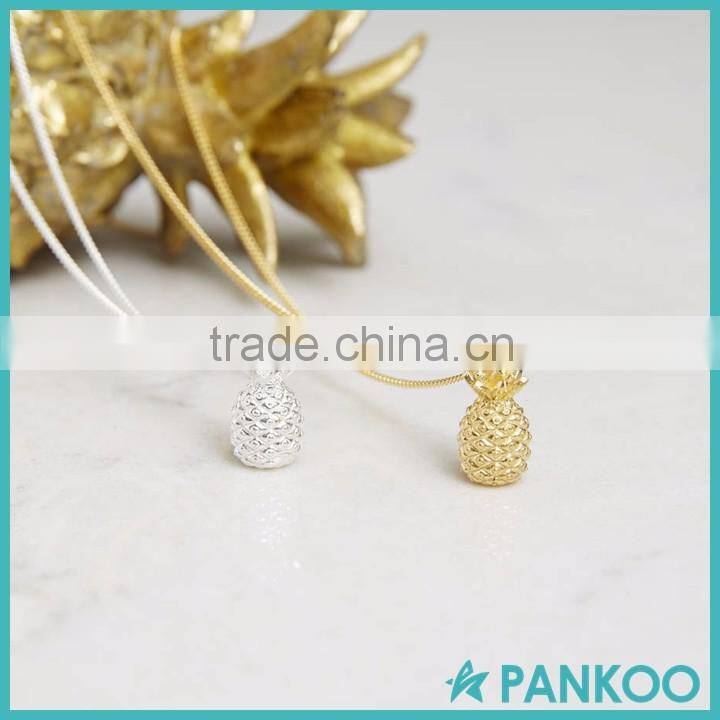925 sterling silver new design pineapple pendant,cute girl pendant
