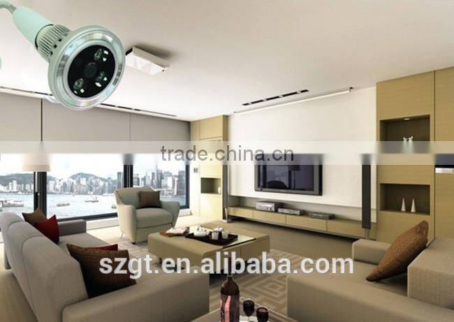 720P HD Wifi Bulb CCTV Camera DVR Lamp Security IR Camera Monitor Motion Detect With Best Price