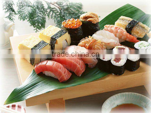 Round Type Sushi Boat And Sushi Rice Mixed Tub "HANGIRI OKE" For Pro